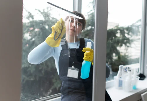 Nettoyage de vitres intérieures et extérieures à Issepts